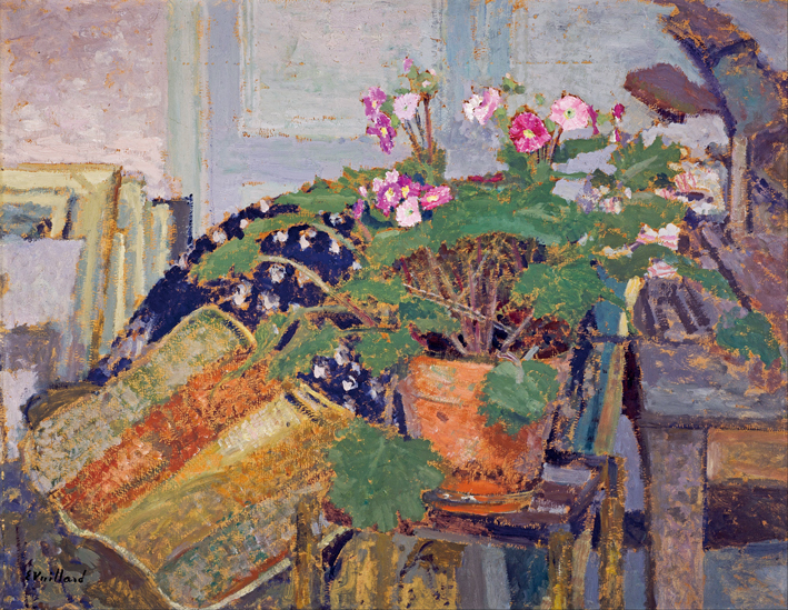  Edouard Vuillard —— Le_Pot_de_fleurs